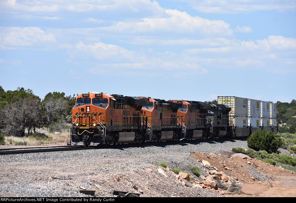 BNSF 7869 East